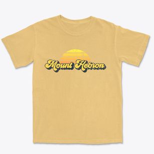Mount Hebron California Sublime Sunset Premium Heavyweight T-shirt