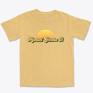 Manuel Garcia Ii Texas Sublime Sunset Premium Heavyweight T-shirt