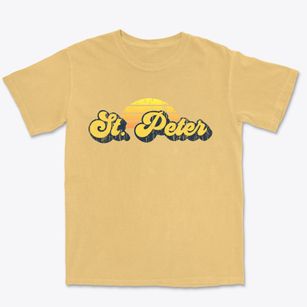 St. Peter Minnesota Sublime Sunset Premium Heavyweight T-shirt
