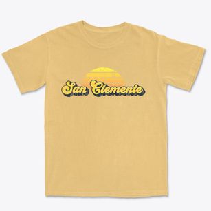San Clemente California Sublime Sunset Premium Heavyweight T-shirt