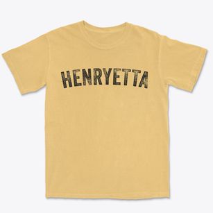 Henryetta Oklahoma Timeless Retro Premium Heavyweight T-shirt