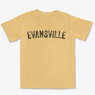 Evansville Illinois Timeless Retro Premium Heavyweight T-shirt