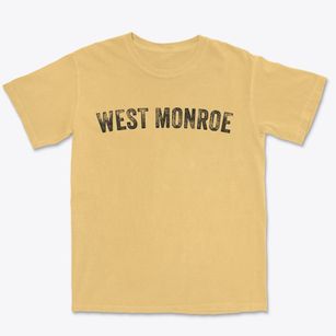 West Monroe Louisiana Timeless Retro Premium Heavyweight T-shirt