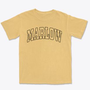 Marlow Oklahoma Trendy Block Premium Heavyweight T-shirt