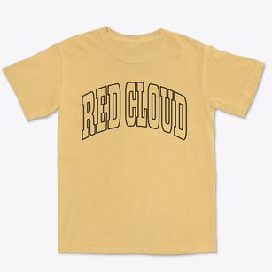 Red Cloud Nebraska Trendy Block Premium Heavyweight T-shirt
