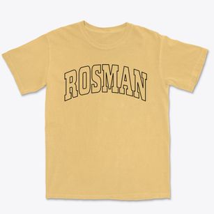 Rosman North Carolina Trendy Block Premium Heavyweight T-shirt