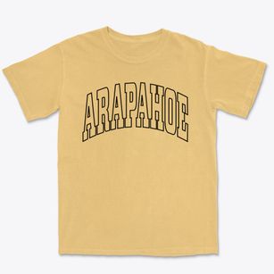 Arapahoe North Carolina Trendy Block Premium Heavyweight T-shirt