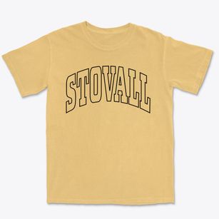 Stovall North Carolina Trendy Block Premium Heavyweight T-shirt