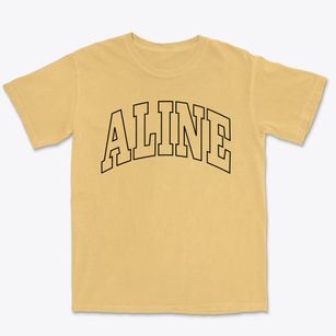 Aline Oklahoma Trendy Block Premium Heavyweight T-shirt