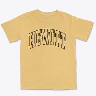 Hewitt Texas Trendy Block Premium Heavyweight T-shirt