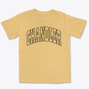 Chandler Arizona Trendy Block Premium Heavyweight T-shirt