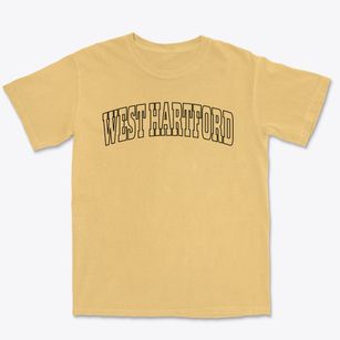 West Hartford Connecticut Trendy Block Premium Heavyweight T-shirt