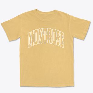 Montrose Michigan Trendy Block Premium Heavyweight T-shirt