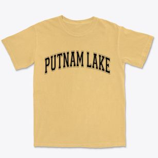 Putnam Lake New York Varsity Premium Heavyweight T-shirt