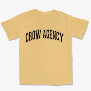 Crow Agency Montana Varsity Premium Heavyweight T-shirt