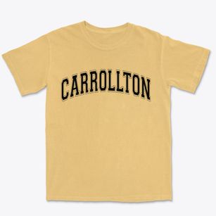 Carrollton New York Varsity Premium Heavyweight T-shirt