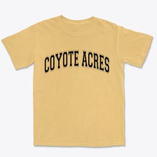 Coyote Acres Texas Varsity Premium Heavyweight T-shirt