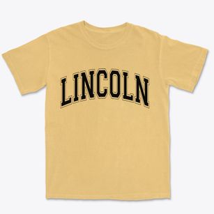 Lincoln Rhode Island Varsity Premium Heavyweight T-shirt