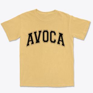 Avoca Nebraska Varsity Premium Heavyweight T-shirt