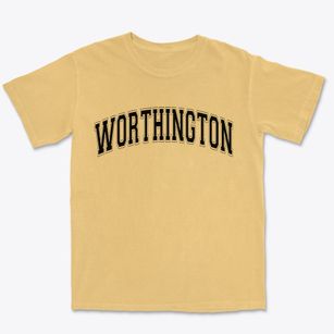 Worthington Ohio Varsity Premium Heavyweight T-shirt