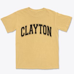 Clayton Idaho Varsity Premium Heavyweight T-shirt