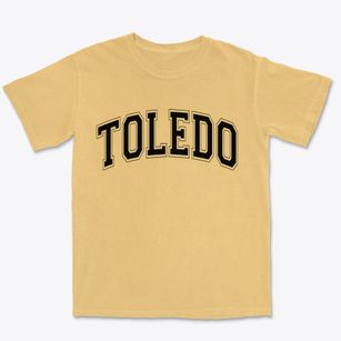Toledo Ohio Varsity Premium Heavyweight T-shirt