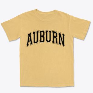 Auburn Georgia Varsity Premium Heavyweight T-shirt