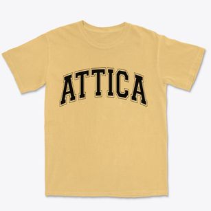 Attica New York Varsity Premium Heavyweight T-shirt