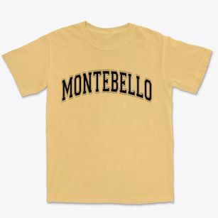 Montebello California Varsity Premium Heavyweight T-shirt