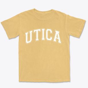 Utica New York Varsity Premium Heavyweight T-shirt