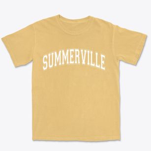 Summerville Georgia Varsity Premium Heavyweight T-shirt