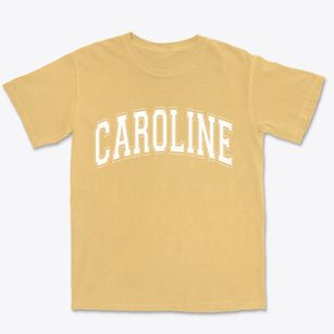 Caroline New York Varsity Premium Heavyweight T-shirt