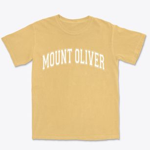 Mount Oliver Pennsylvania Varsity Premium Heavyweight T-shirt