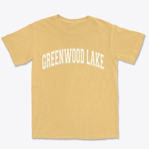 Greenwood Lake New York Varsity Premium Heavyweight T-shirt