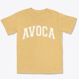 Avoca Iowa Varsity Premium Heavyweight T-shirt
