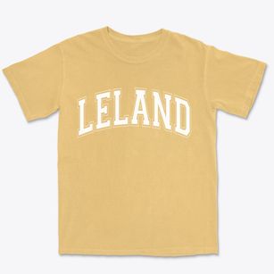 Leland North Carolina Varsity Premium Heavyweight T-shirt
