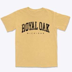 Royal Oak Michigan Urban Vibe Premium Heavyweight T-shirt