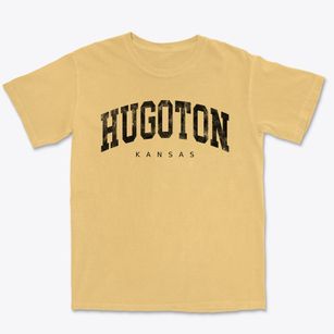Hugoton Kansas Urban Vibe Premium Heavyweight T-shirt