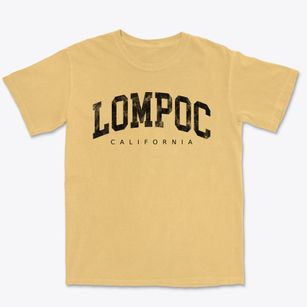 Lompoc California Urban Vibe Premium Heavyweight T-shirt