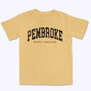 Pembroke North Carolina Urban Vibe Premium Heavyweight T-shirt