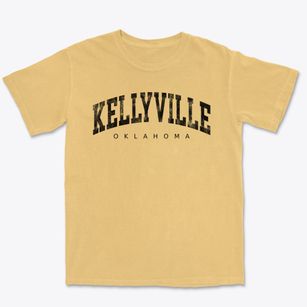 Kellyville Oklahoma Urban Vibe Premium Heavyweight T-shirt
