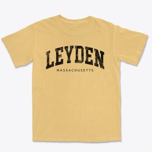Leyden Massachusetts Urban Vibe Premium Heavyweight T-shirt