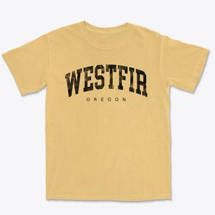Westfir Oregon Urban Vibe Premium Heavyweight T-shirt