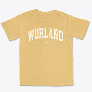 Worland Wyoming Urban Vibe Premium Heavyweight T-shirt