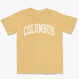 Columbus Ohio Urban Vibe Premium Heavyweight T-shirt