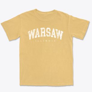 Warsaw Illinois Urban Vibe Premium Heavyweight T-shirt
