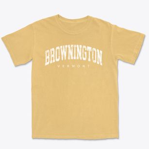 Brownington Vermont Urban Vibe Premium Heavyweight T-shirt