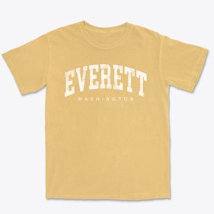 Everett Washington Urban Vibe Premium Heavyweight T-shirt