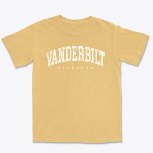 Vanderbilt Michigan Urban Vibe Premium Heavyweight T-shirt