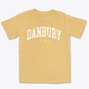 Danbury Iowa Urban Vibe Premium Heavyweight T-shirt